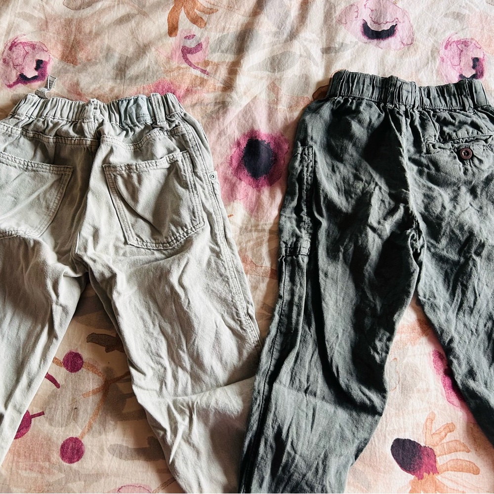 Kids Elastic Waist Pants - Zara